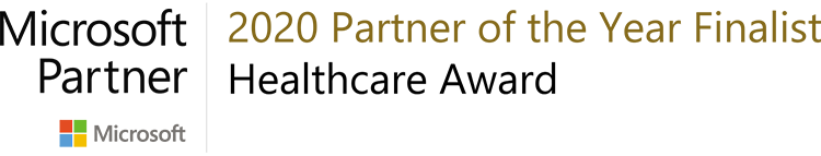 Microsoft Partner of the Year 2020 Finalist Healthcare logo