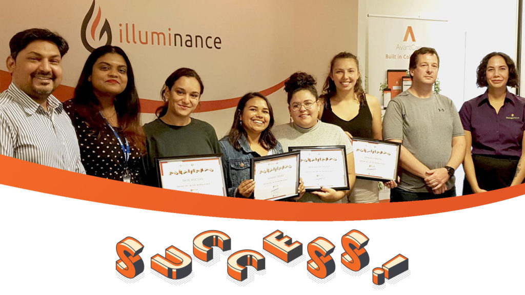 illuminance Solutions collaborated with University Hall to give a one-day course; “Office 365 in the Workplace” to a group of Aboriginal and Torres Islander youth currently studying at the university. The training and unique collaboration aimed to equip the youth with essential job-readiness skills in current technology designed to improve personal and professional productivity. A Saturday well spent!