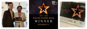 illuminnace Solutions won Rising Stars Awards 2019 for Diversity
