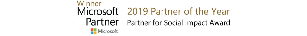 Microsoft Award logo 2019 Partner of the Year