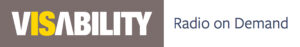VisAbility Radio on Demand logo combined