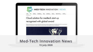 Featured image MedTech Innovation News 15 July 2020