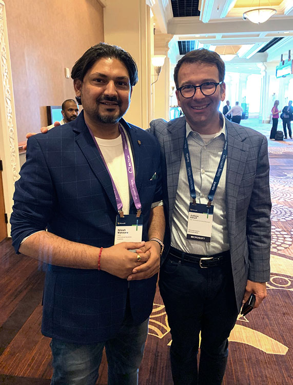 Las Vegas 2019 NIlesh Makwana and Judson Althoff