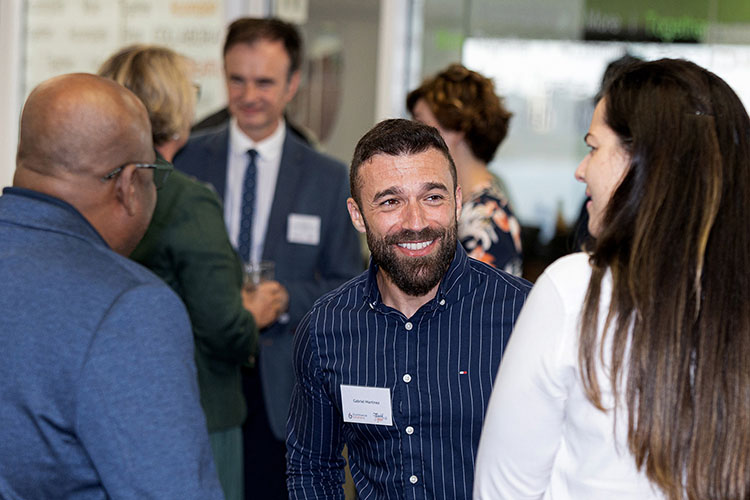 Business Applications Consultant Gabriel smiling