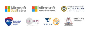 illuminance training partners and industry associations logo collage left side