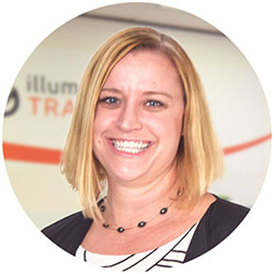 illuminance Trainer profile Rebecca Hall