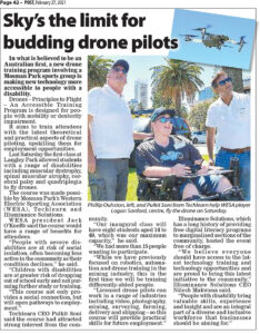 Sky's the limit for budding drone pilots - Post Newspaper 26022021 illuminance Solutions web page