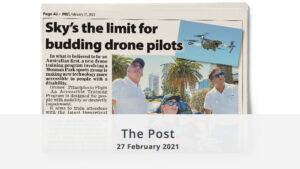 The Post drone training February 2021 illuminance Solutions