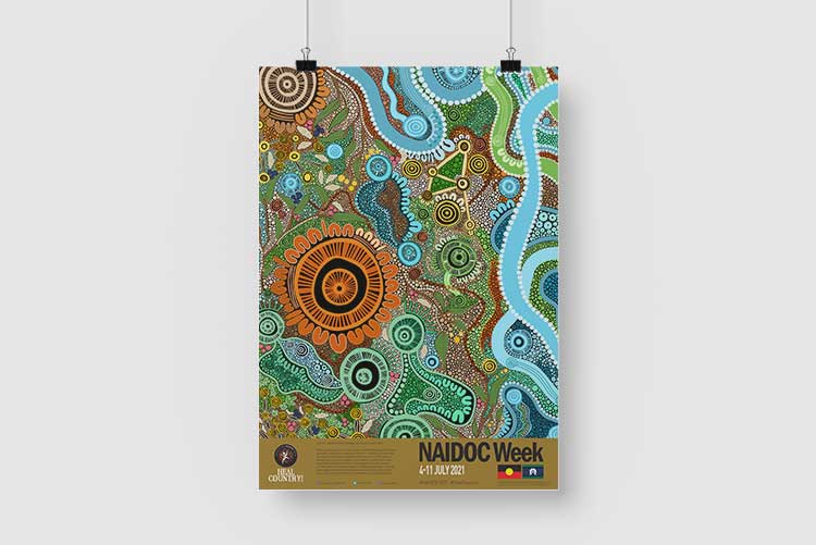 NAIDOC Week 2021 poster