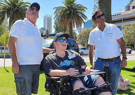 drone training for people with disability