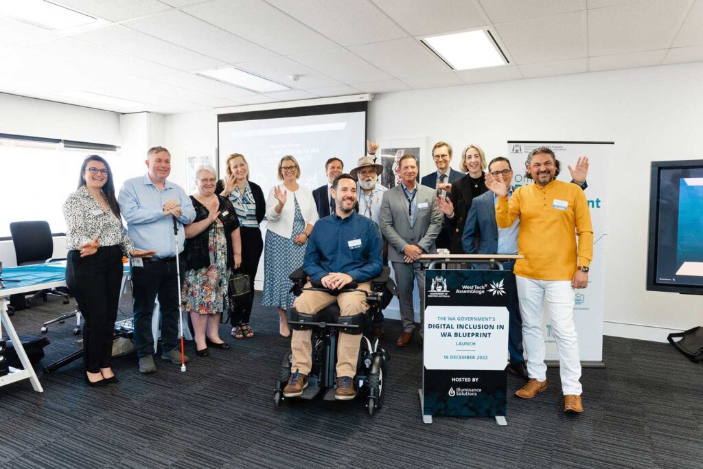 Digital Inclusion in WA Blueprint launch illuminance Solutions