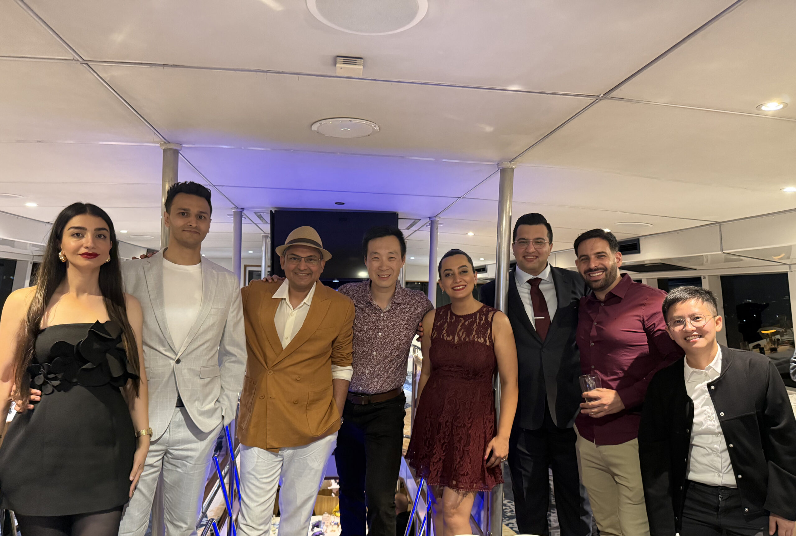 Team with Nilesh and Vincent