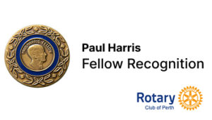 Paul Harris Fellow Recognition